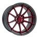 ZP.MODULAR 1 | SUPER DEEP CONCAVE - Blood Red Center / Matte Gunmetal Lip